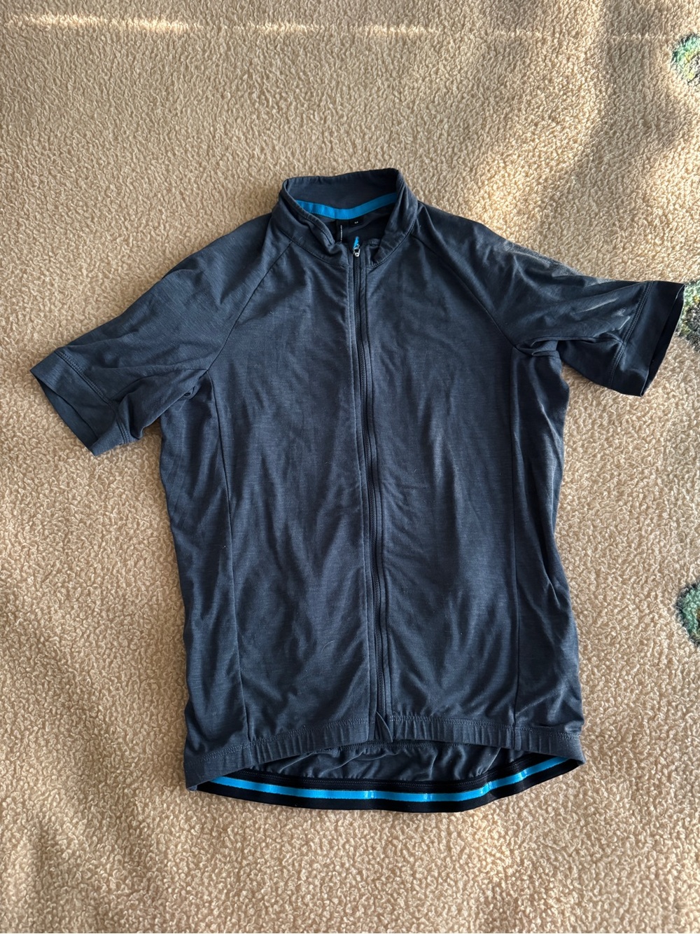 specialized wool/poly cycling jersey - size medium